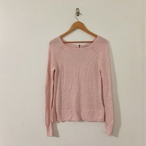 Knit pink sweat from American eagle
